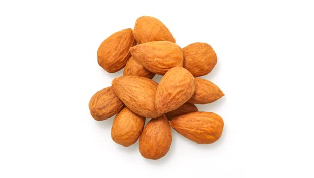 Yupik Dry Roasted Almonds, 2.2 lb (35.2 oz), Gluten-Free, Vegan, Kosher, Whole Nuts, Lightly Roasted, Oil-Free, Unsalted, Crunchy Almonds, Healthy