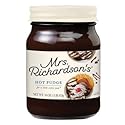 Mrs. Richardson's Premium Hot Fudge Topping 3 pack Rich, Creamy & Decadent Chocolate Sauce - Perfect for Ice Cream, Brownies, and More - 16 oz Jar