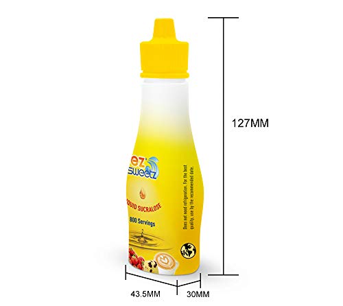 EZ-Sweetz (2.0oz - Liquid Sweetener 800 Servings/Bottle) (Original, 2 Pack)