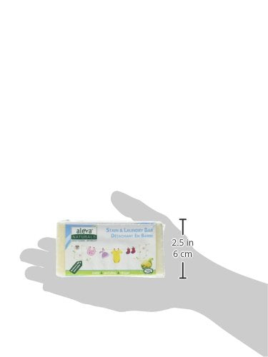 Stain Remover and Laundry Bar | Removes Stains from Clothing and Fabrics | Hand Wash Delicates | Targets Spit-Up, Food Mush and Soiled Clothing |