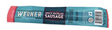 Werner Spicy Pickled Sausage Pack of 12 - Pork & Beef Sausages 1.7 Ounce Individually Wrapped Meat Snacks
