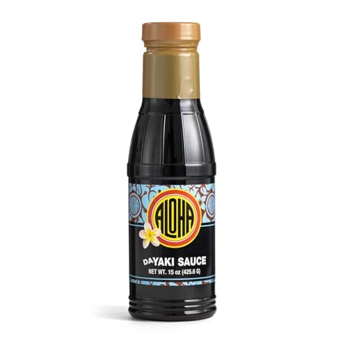 Aloha Shoyu - Da Yaki Sauce - Sauce for Teppanyaki Style Cooking - Made in Hawaii - 15 oz. Bottle