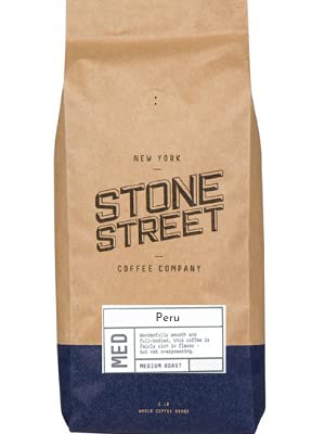 Stone Street Coffee Peru Whole Bean, 2 Lb Bag, Medium Roast, 100% Arabica, Single Origin, Gourmet Coffee …