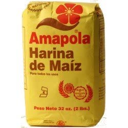 Amapola All Purpose Corn Meal (Harina de Maiz) by Molinos de Puerto Rico - 32 oz pack (Count of 2)