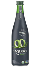 Ingrilli 100% Organic Lime Juice, 16 Fl Oz Glass Bottle