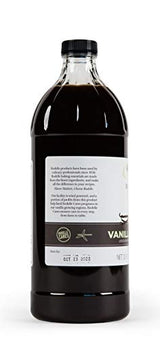 Rodelle Pure Madagascar Bourbon Vanilla Extract, Gluten Free, Baking, 32 Fl Oz.