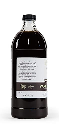 Rodelle Pure Madagascar Bourbon Vanilla Extract, Gluten Free, Baking, 32 Fl Oz.