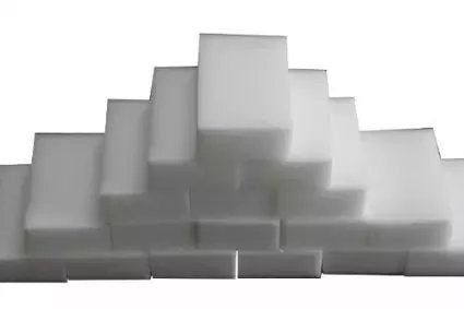 USMYTHA 100 X 60 X 20(MM) Magic Cleaning Sanding Sponge Melamine Foam Eraser for Kitchen Office Supplies Car Wash (Pack of 120)