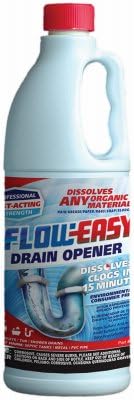Flow-Easy FE32-6 Organic Drain Cleaner, 1-Qt. - Quantity 6