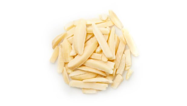 Yupik Slivered California Almonds, 35.2 Ounce, Chopped Raw Blanched Almonds, Gluten-Free, Kosher, Raw, Good Source Of Protein, Fiber, Iron & Calcium