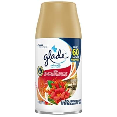 Glade Red Honeysuckle Nectar Automatic Spray Refill 6.2oz, 4pk