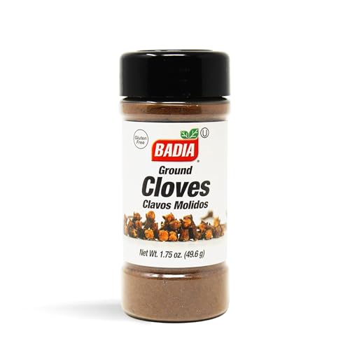 Badia Cloves Ground, 1.75 Oz - Premium Quality Spice for Baking, Cooking & Beverages, Aromatic & Flavorful