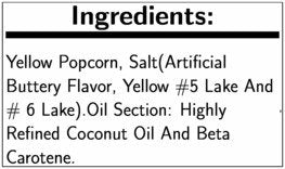 Great Western Coconut Popcorn Kit, 10. 6 Ounce -- 24 per case.