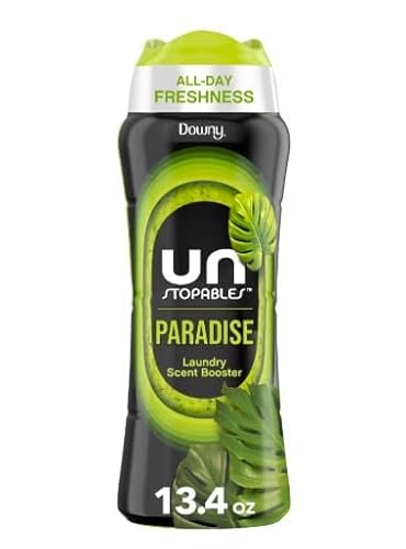 Downy Unstopables In-Wash Laundry Fragrance Booster Beads, Paradise, 379g