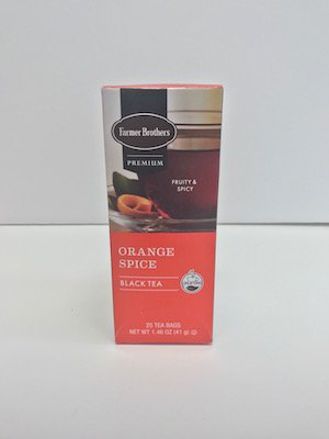 Farmer Brothers Premium: Orange Spice Hot Tea - 6/25 ct boxes