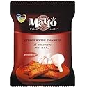 Macho Fried Rye Toasts Suhariki GMO Free 3.88 oz / 110 g Product of Ukraine (3 Pack, Taste of Garlic)