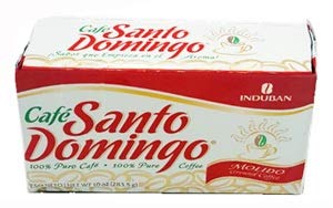 Cafe Santo Domingo 100% Pure Ground Coffee 10 OZ (1 BRICK)