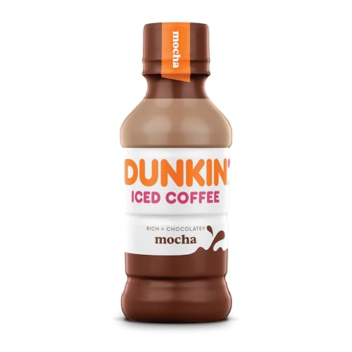 Dunkin' Donuts Mocha Iced Coffee, 13.7 fl oz