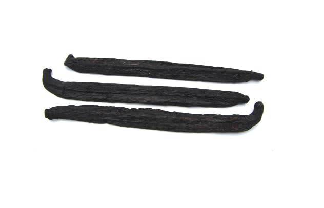 Peruvian V, Pompona Vanilla Beans - Gourmet Grade A - Vacuum Packaged - For At-Home Vanilla Extract Making, Brewing & For Use in Baking (1)