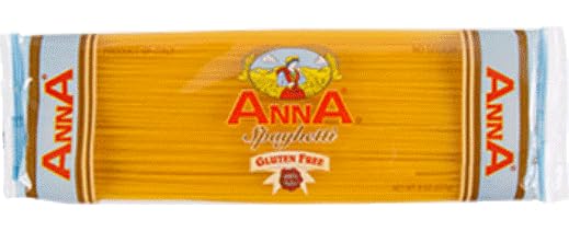 Anna Gluten Free Spaghetti, 8 Oz Package (Pack of 6)