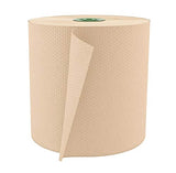 Cascades PRO Perform Roll Paper Towels for Tandem Dispensers 1-Ply - 775 ft Rolls, 100% Recycled, Compostable, High Capacity, 6 Rolls/Case - T115