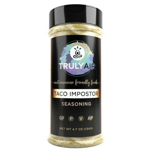 Truly AIP Taco Seasoning Mix - Paleo, Keto, Whole 30 & AIP Protocol Friendly - Great for Shrimp & Fish Tacos, Chicken, Salad, Delicious in Crunchy