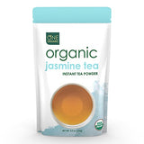 ONE ORGANIC Instant Jasmine Tea Powder - 4.4 oz. - 125 Servings - USDA Certified Organic - 100% Pure - Hot or Iced - Unsweetened