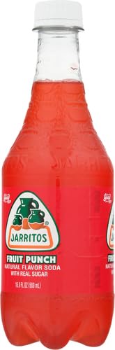 Jarritos Mandarin Soda Plastic Bottle, 16.9-Ounce (Pack of 24)