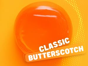 2 LB Sugar Free Butterscotch Discs - Individually Wrapped Hard Candies - One Bulk Bag