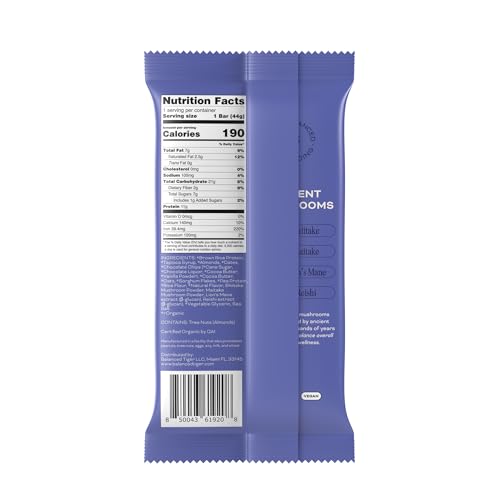 Balanced Tiger Functional Bar Oatmeal Chocolate Chip Sgl, 1.55 Ounce