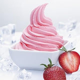 Frozen Yogurt Pre Mix Dasher's Spice & Beans | Gluten Free & Low Fat | (70.4 oz., Strawberry)