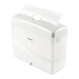 EZ-Pull Countertop MULTIFOLD Paper Towel Dispenser for Kitchen/Bathroom/Office/RV/Airbnb, White 4500-EZ