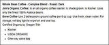 Whole Bean Coffee - Espresso Jimbo 11 Ounce (312 grams) Pkg