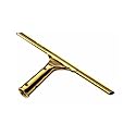Ettore 10014 Pro Series Brass Squeegee, 14-Inch , Gold