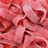 Smarty Stop Every Sour Belts Flavor Gummy Candy 1 Pound (Strawberry)