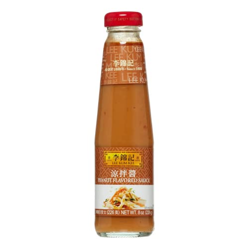 Lee Kum Kee Peanut Flavored Sauce, 8-Ounce Bottle (Pack of 4)