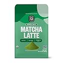 FGO Organic Matcha Latte Powder, 16 Ounce Bulk Resealable Bag, Japanese Matcha with Organic Cane Sugar, Lightly Sweetened, Packaging May Vary (Pack