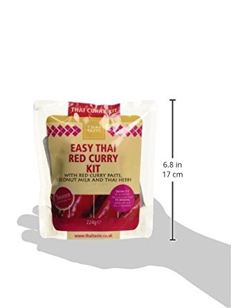 Thai Taste - Easy Thai Red Curry Kit - 224g (Case of 6)
