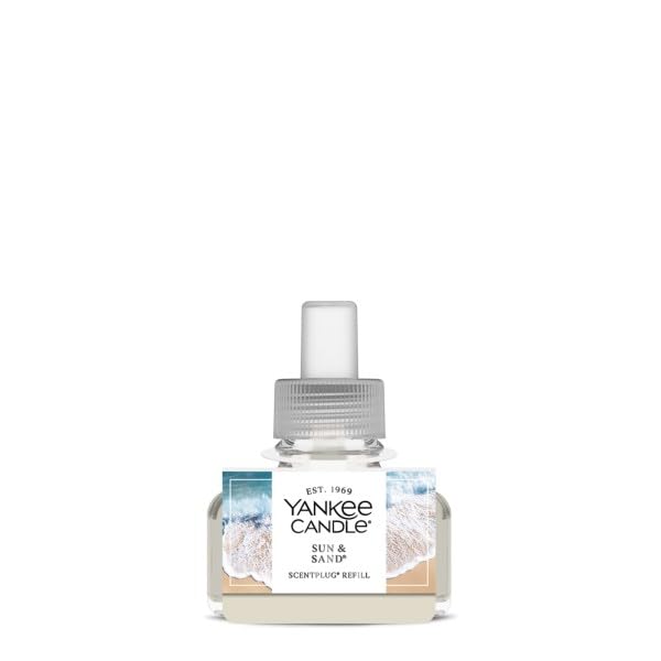 Yankee Candle ScentPlug Air Freshener Refill, Relax & Renew, Electric Plug-In Fragrance Oil for Home Odor Neutralizing and Calming Ambience, Long
