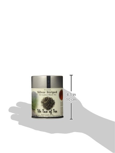 The Tao of Tea, Ceylon Silver Striped Sri Lankan Black Tea, Loose Leaf, 4 Ounce