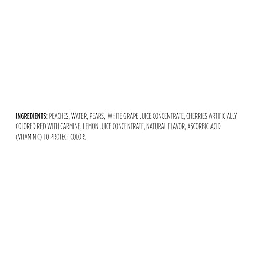 Amazon Fresh, Cherry Mixed Fruit in Juice, 4 Oz Bowls (Pack of 4) (Previously Happy Belly, Packaging May Vary)