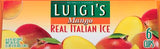 J & J SNACK FOODS Luigi's Mango Real Italian Ice, 15 ct (frozen)