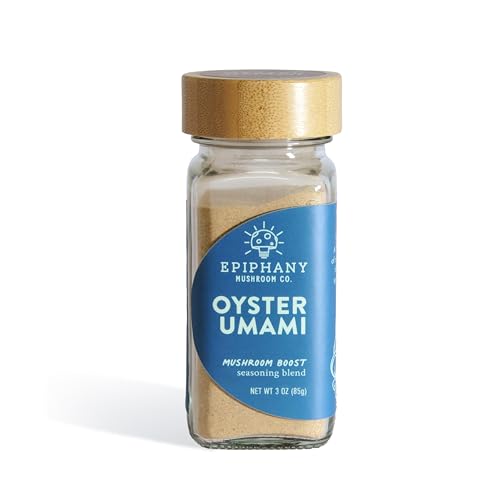 Epiphany Mushroom | Oyster Umami Mushroom Seasoning | Great for Stocks, Rubs, Cooking & Seasoning | Real Ingredients | No Additives or Preservatives |