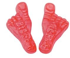 Big Foot Gummy Candy - 1 Kg or 2.2 Lbs