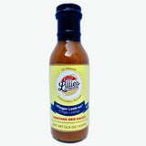 Lillie's of Charleston Finger Leek-en Mild Mustard BBQ Sauce | Natural, No Preservatives, Vegan | Great with Chicken, Pork Ribs and Shoulder, Fish