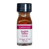 LorAnn Oils Super Strength English Toffee Flavoring-1dram...2 pack!