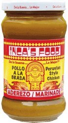 Inca's Food, Aderezo, Marinade for Peruvian Style Chicken, 10.5 Ounce