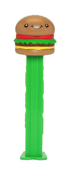 PEZ Pizza And Burger Candy Dispenser Set - Pizza And Hamburger PEZ Dispensers | PEZ Candy Dispensers with Candy Refills | Pizza, Cheeseburger Party
