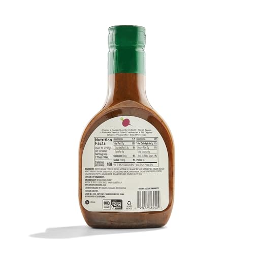 365 by Whole Foods Market, Organic Balsamic Vinaigrette, 16 Fl Oz