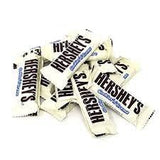 Hershey's Cookies 'n' Creme Snack Size Bars - 2 Pound (32 oz) - Hershey's Bulk Candy - Individually Wrapped Chocolate - By Queen Jax